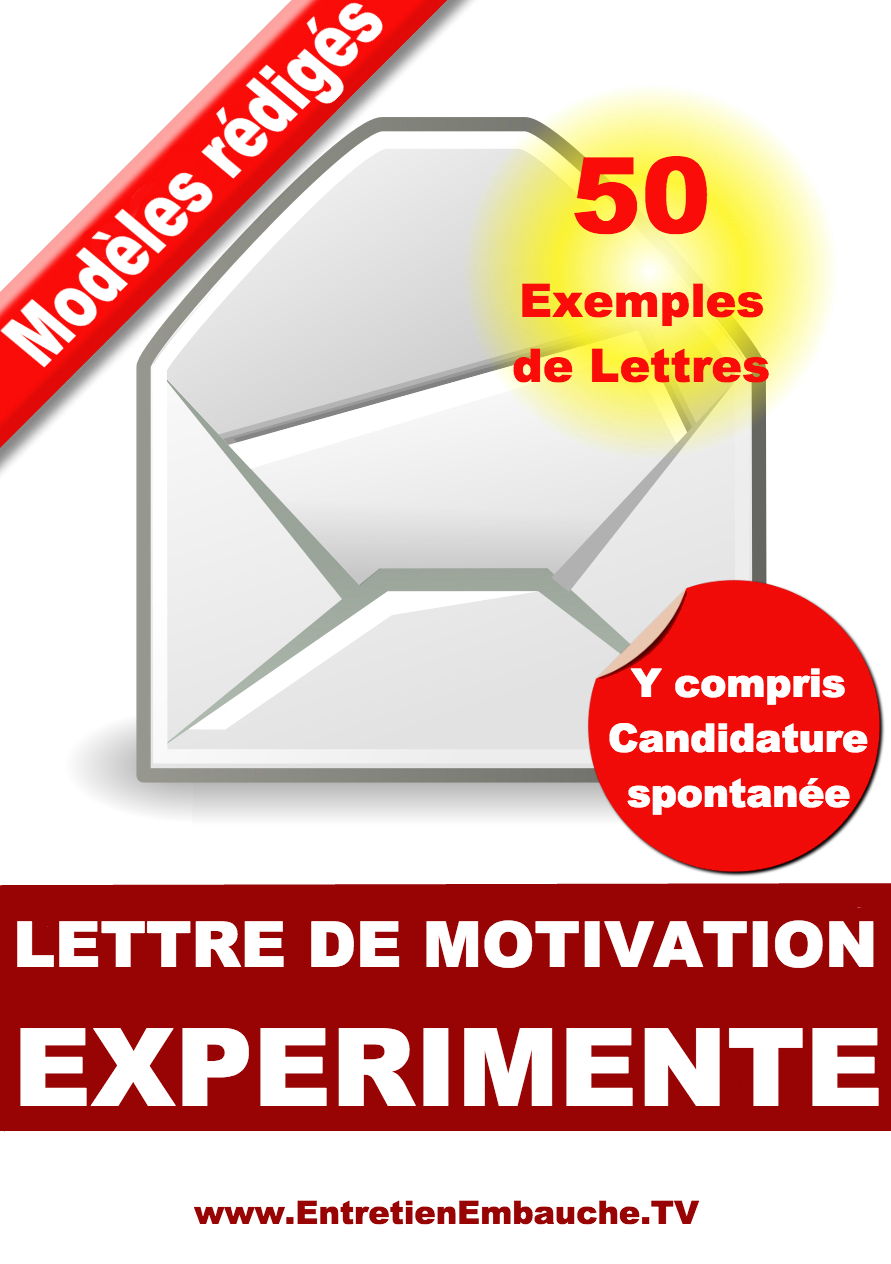 lettre de motivation expérimenté expérience