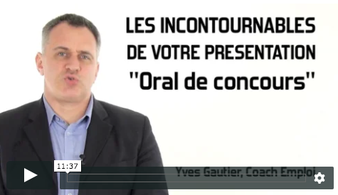 presentation concours oral master